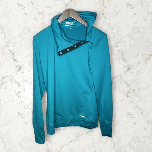 Nike Tops - Nike Golf Asymmetrical Collar Pullover